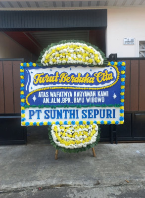 Papan Bunga Duka di Pejanggik